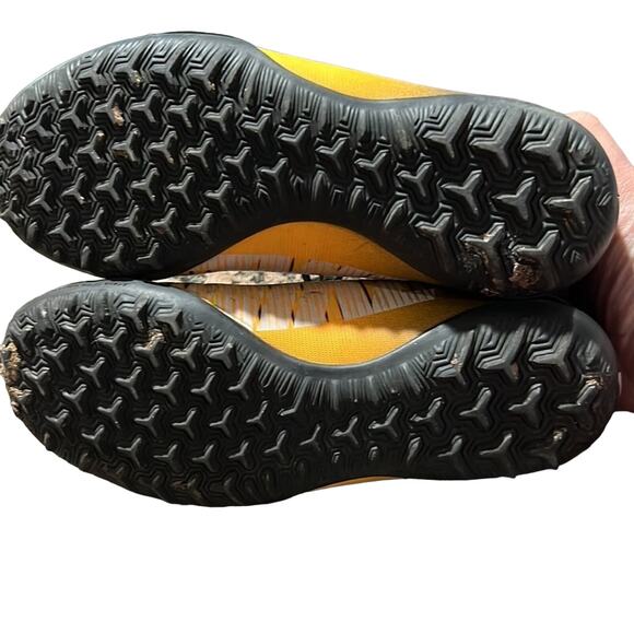 Nike Futsal Mercurial X Futsal Soccer Boys size 4 Orange Yellow Black - Picture 6 of 6